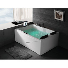 Indoor Two Persons Freestanding Hot Tub SPA Bathtub Acrylic Massage Whirlpool Tub